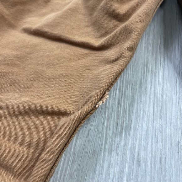 Round House Bib Overalls Mens 40x30 Duck Canvas Double Knee Vintage USA Made Q - Picture 10 of 12